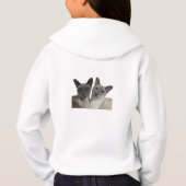 siamesisch hoodie (Rückseite)
