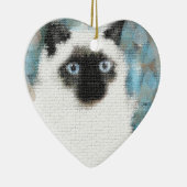 Siamesisch Keramik Ornament (Rechts)