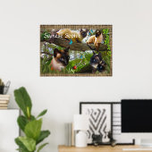 Siamesisch (Name Ihres Kätzchens) Poster (Heimbüro)