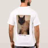 siamesisch T-Shirt (Rückseite)