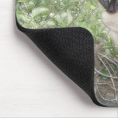 Siamesisch u. Reben Mousepad (Ecke)