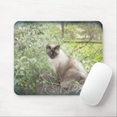 Siamesisch u. Reben Mousepad (Mit Mouse)