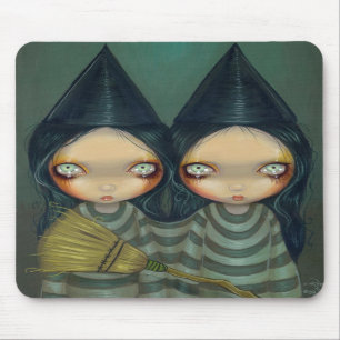 "Siamesische Hexe paart" Mousepad