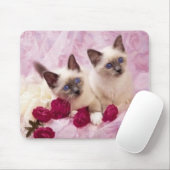 siamesische Kätzchen Mousepad (Mit Mouse)