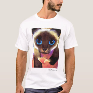 Siamesische Katze 104 FOLLOW-ME JudeMaceren.com T-Shirt