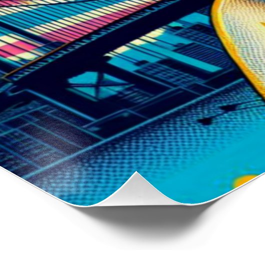 SIAMESISCHE KATZE 4 POSTER (Ecke)