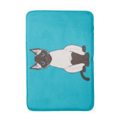 Siamesische Katze Badematte (Vorderseite Vertikal)