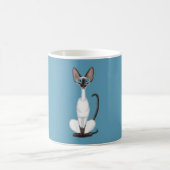 Siamesische Katze Kaffeetasse (Mittel)