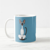 Siamesische Katze Kaffeetasse (Links)