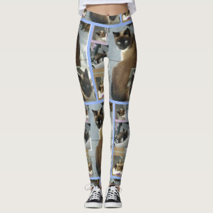 Siamesische Katze Legging Leggings