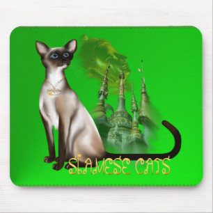 Siamesische Katze Mousepad