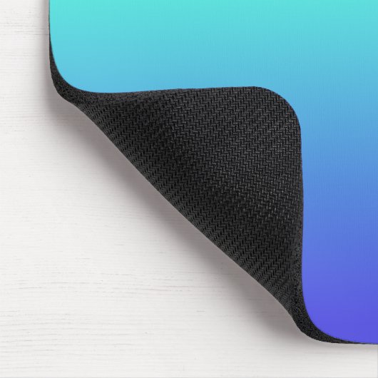 Siamesische Katze Mousepad (blau) (Ecke)