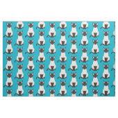 Siamesische Katze Stoff (Fat Quarter (45,7 x 55,9 cm))