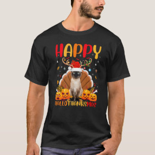 Siamesische Katze Tier Glückliche Siamesische Katz T-Shirt