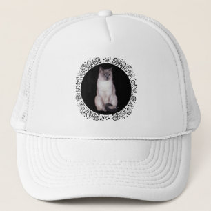 Siamesische Katze Truckerkappe