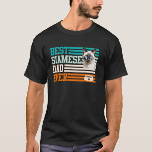 Siamesische Katzen BESTER SIAMESISCHER VATER ALLES T-Shirt