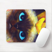 Siamesische Katzen-katzenartige Malerei - Mousepad (Mit Mouse)