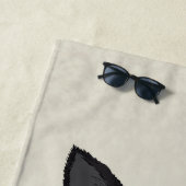 Siamesische Katzen-Mode Smart | addieren Ihren Strandtuch (Beispiel)