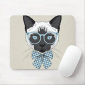 Siamesische Katzen-Mode Smart Mousepad (Mit Mouse)