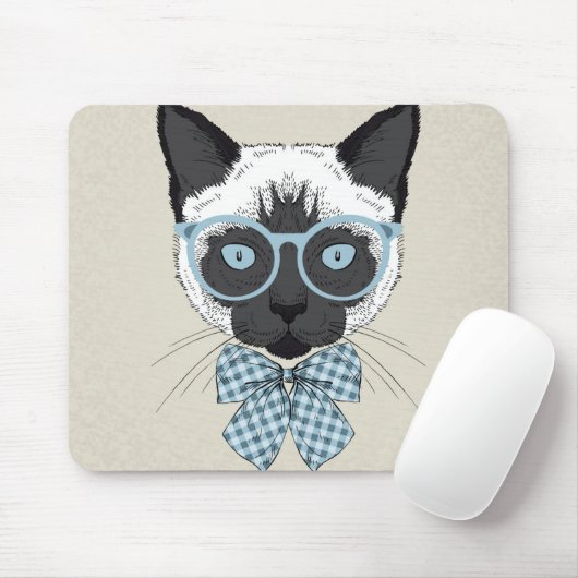 Siamesische Katzen-Mode Smart Mousepad (Mit Mouse)