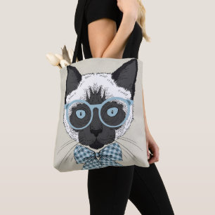 Siamesische Katzen-Mode Smart Tasche