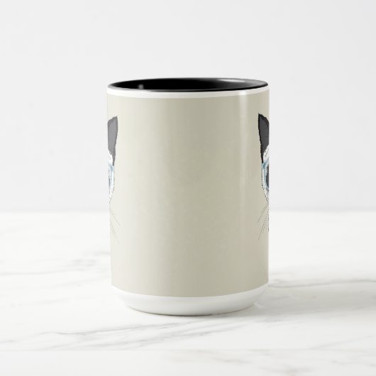 Siamesische Katzen-Mode Smart Tasse (Zentrum)