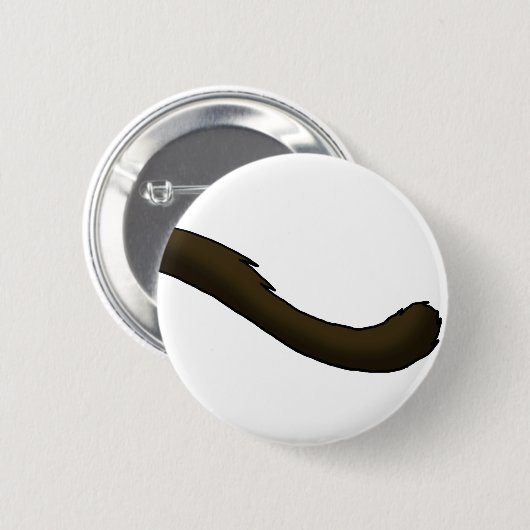 Siamesische Katzen-Schwanz Button (Vorne & Hinten)
