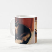 Siamesische Katzen-Tasse Kaffeetasse (Vorderseite Links)