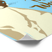 Siamesische Katzen Zitate Poster (Ecke)