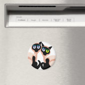 siamesische Liebe Magnet (In Situ (Geschirrspüler))