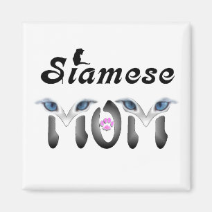 Siamesische Mama-Geschenke Magnet