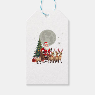 Siamesische-Rentier-Weihnachten-Siamesische-Katzen Geschenkanhänger