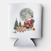 Siamesische-Rentiere-Weihnachten-Siamesische-Katze Dosenkühler (Vorderseite)