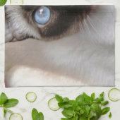 SIAMESISCHE SCHÖNHEIT HANDTUCH (Gefaltet)