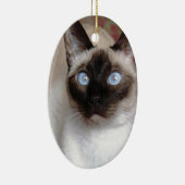 SIAMESISCHE SCHÖNHEIT KERAMIKORNAMENT (Rechts)