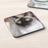 SIAMESISCHE SCHÖNHEIT UNTERSETZER (Linke Seite)