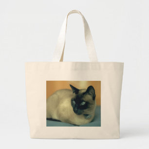 Siamesische Taschen-Tasche Jumbo Stoffbeutel