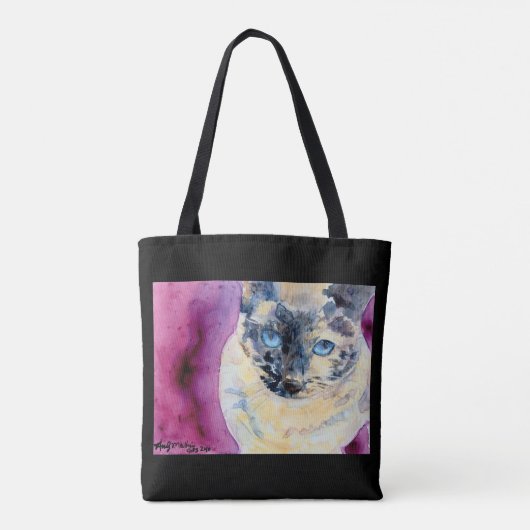 Siamesische Taschen-Tasche Tasche (Rückseite)