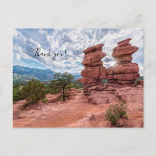 Siamesische Zwillinge Colorado Sunburst Danke Post Postkarte