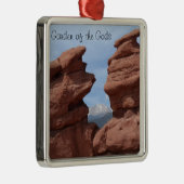 Siamesische Zwillings-Garten der Götter Ornament Aus Metall (Rechts)