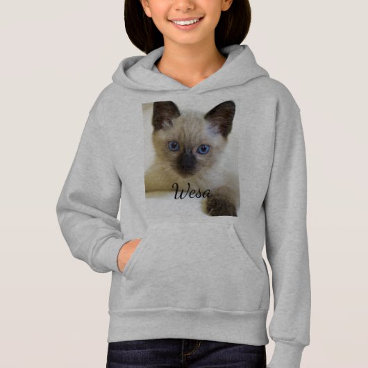 Siamesischer Hoodie (Vorderseite)