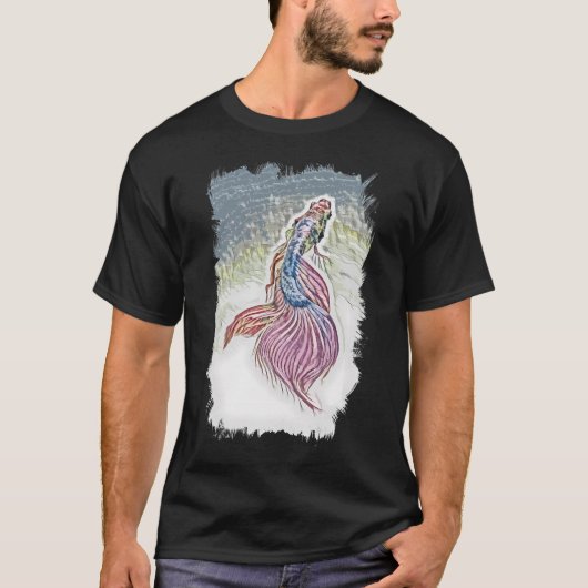 Siamesischer Kampffisch (Betta splendens) / BETTA T-Shirt (Vorderseite)
