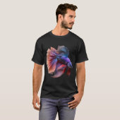 Siamesischer Kampffisch T-Shirt (Vorne ganz)