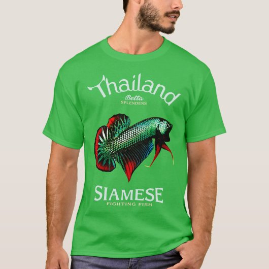 Siamesischer Kampffisch T-Shirt (Vorderseite)