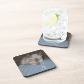 Siamesischer Kätzchen-Untersetzer Untersetzer (Rechte Seite)