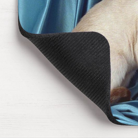 Siamesischer, lila Punkt Mousepad (Ecke)