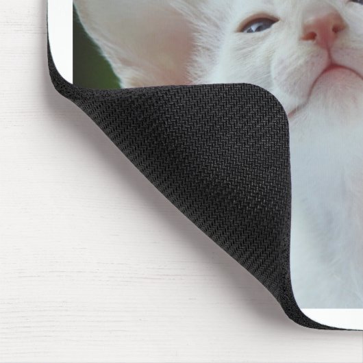 Siamesisches Kätzchen Mousepad (Ecke)