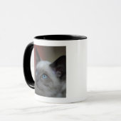 Siamesisches Kätzchen Tasse (Vorderseite Links)