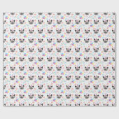 Siamesisches Katzen-Geschenkpapier Geschenkpapier (Flach)