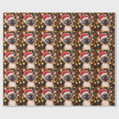 Siamesisches Katzen-Wrap-Papier Geschenkpapier (Flach)